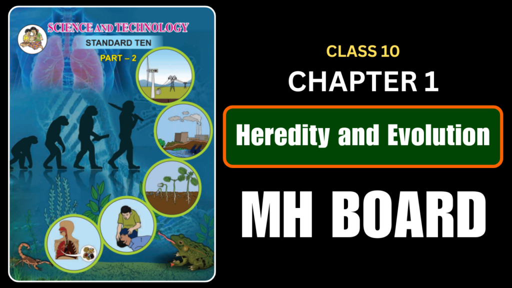 Heredity and Evolution Class 10 Science 2 Chapter 1 Questions And Answers Maharashtra Board