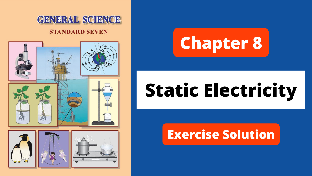 Class 7 | Science | Chapter 8 | Static Electricity | Maharashtra Board | Solution