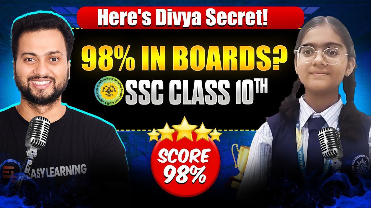 Divya Kothari Achieves 99% with 10th Class Online Classes Live