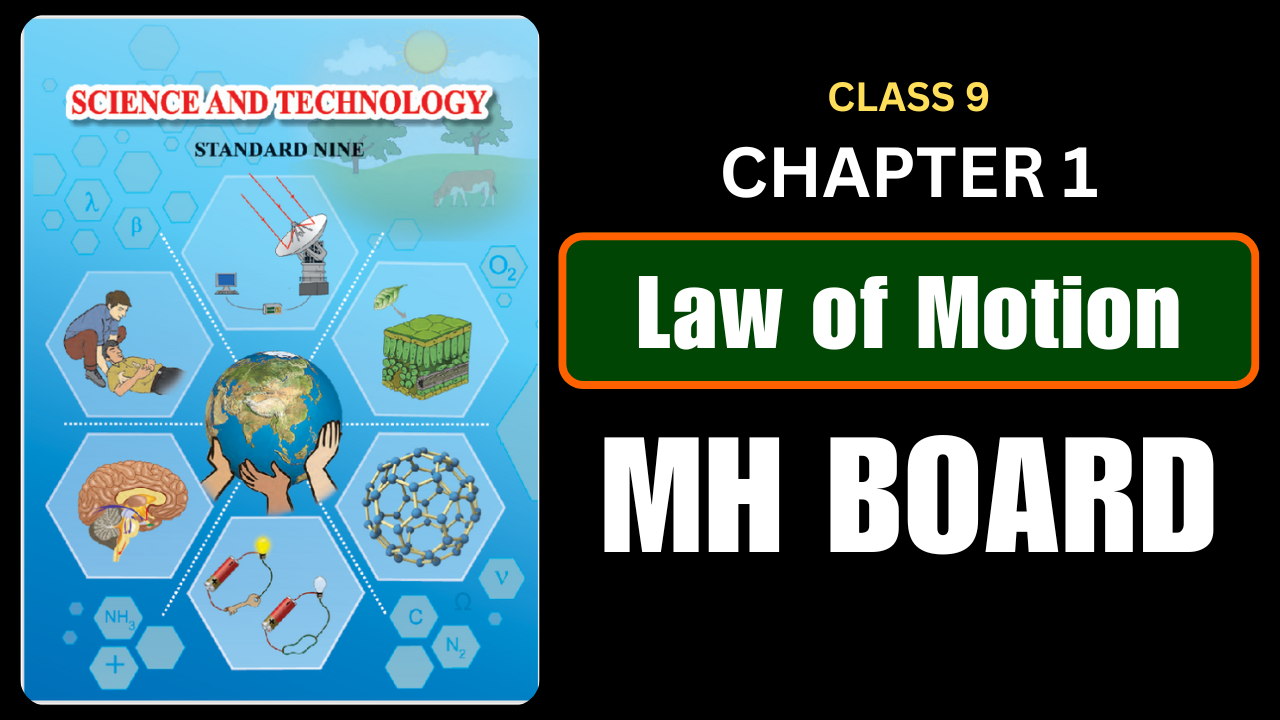 Class 9 Science Chapter 1 Laws of Motion Maharashtra Board