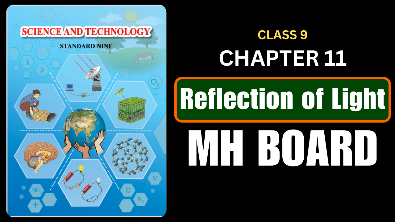 Reflection of Light Class 9 Science Chapter 11 Questions And Answers Maharashtra Board