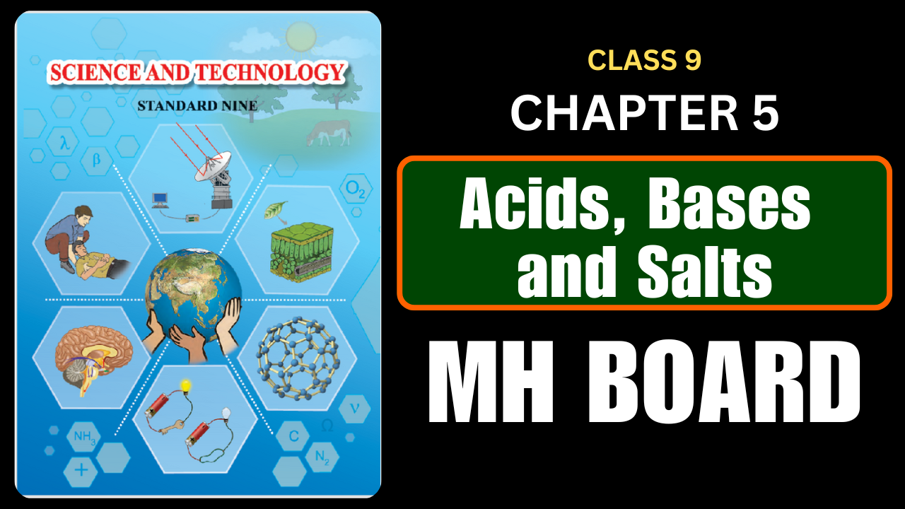 Acids, Bases and Salts Class 9 Science Chapter 5 Questions And Answers Maharashtra Board